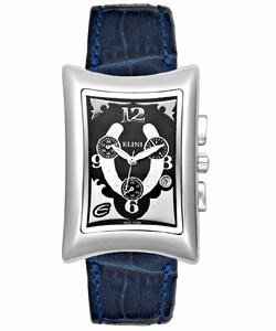 Elini Nazar Men's Chronograph Leather Watch