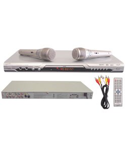 5.1-channel Karaoke DVD Player with 2 Microphones