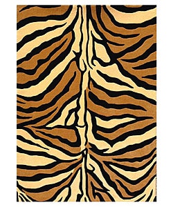 Hand-tufted Tarzan Wool Rug (5' x 8')