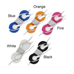 Headset Wrap w/ Ear Bud Slot for Ipod Video/ Nano