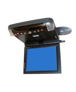 Flip-down 10.4-inch TFT LCD DVD Player