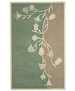 Hand-tufted Tuscan Villa Collection Thomasville Wool Rug (5' x 8')