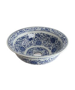 Fontaine Colored Porcelain Bathroom Vessel Sink