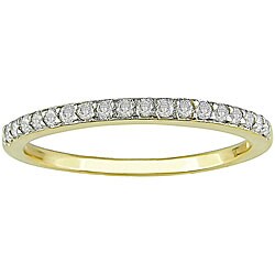 14k Yellow Gold 1/4ct TDW Diamond Ring
