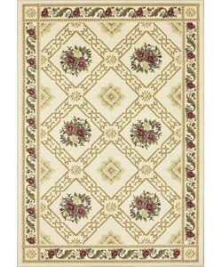 Printed Henley Ivory Transitional Rug (1'7 x 2'9)