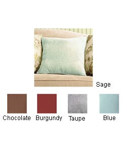 Smooth Suede 18-inch Pillow Pair.