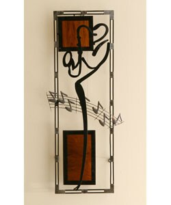 Abstract Saxophone Musician Wall Art