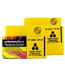HP Combo Pack 3 Pack Inkjet Printer Ink 2  96 1  97 (Color)