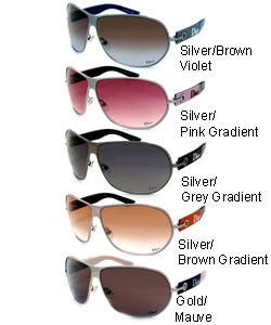Christian Dior Logo 2 Aviator Sunglasses