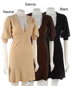 Nothing to Wear Smocked V-neck Dress