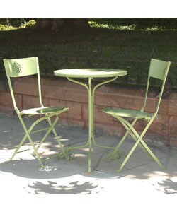 Pistachio Bistro Patio Table and Chairs Set (India)
