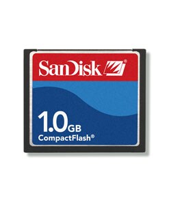 Sandisk 1GB Compact Flash (CF) Card