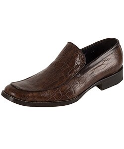 DSquared Men's Croc Stamped Leather Loafers