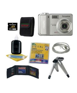 Fuji FinePix F470 6MP Digital Camera w/ Bonus Kit (Refurbished)
