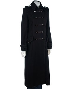 Justsweet Full Length Military Style Coat