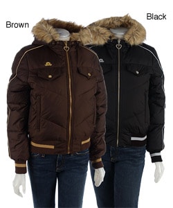JLo Reversible Hooded Jacket
