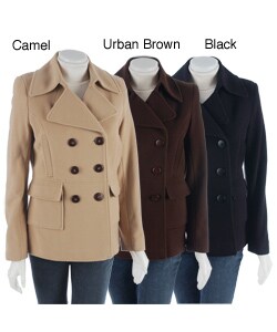 Tommy Hilfiger Heather Shetland Pea Coat