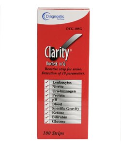 CLARITY Urocheck 10SG Test Strips