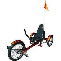 Triton The Ultimate Three-wheeled Red Cruiser
