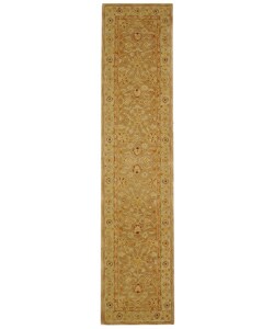 Ancestry Tan/ Ivory Wool Runner (2'3 x 12')