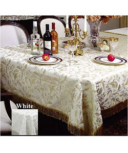 Luxury Damask Floral Design Tablecloth