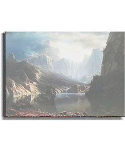 Bierstadt Sierra Nevada Stretched Canvas Art