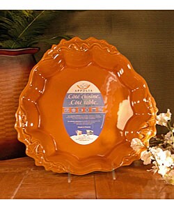 French Ceramic Scalloped Tart Baking Dish