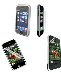 iPhone Crystal Clear Case with Screen Protector