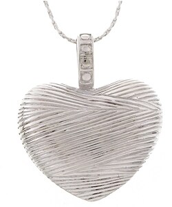 Platifina Robin's Nest Heart Necklace