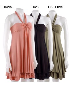 BCBGirls Janelle Knit Halter Dress