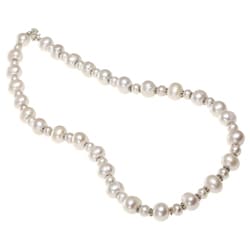 White Cultured Freshwater Pearl Necklace