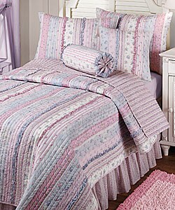 Emma Lavender Quilt Set