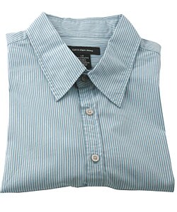Calvin Klein Jeans Men's Blue Striped Shirt