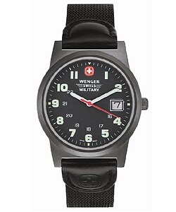 Wenger Men's Classic Black Dial Field Watch