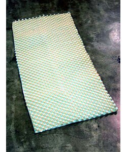 MemoryFoam Dual-foam 3-layer Mattress Pad