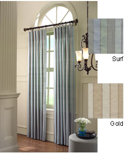 Lawrence 84 Inch Drapery Lined Window Curtain Panel