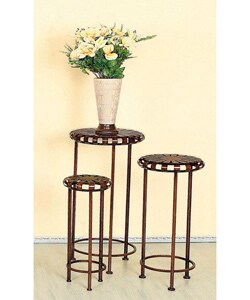 Iron Round Indoor/ Outdoor Plant Stand