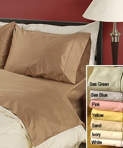 300tc Luxury Combed Cotton King Size Sheet Set