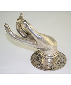 Bronze and Silverplated Ohm Hand (Indonesia)