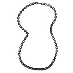 Black Stainless Steel Neck Chain
