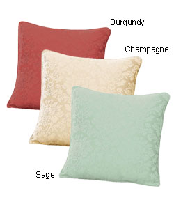 Sure Fit Normandy Damask 18-inch Throw Pillow Pair.