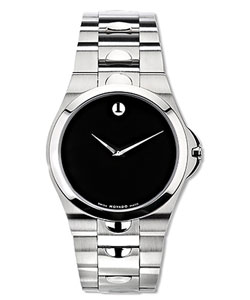 Movado Luno Men's Stainless Steel Quartz Watch