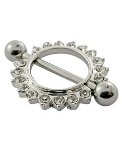 Flowery Crystal Body Jewelry (Case of 2)