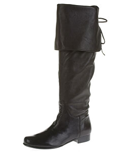 Boutique 58 Exclusive Black Tall Riding Boot