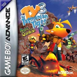 GBA - Ty the Tasmanian Tiger 3: Night of the Quink