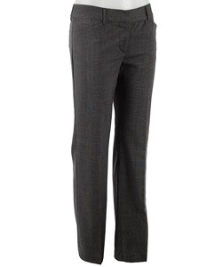 BW Studio Grey Plaid Straight Leg Trousers