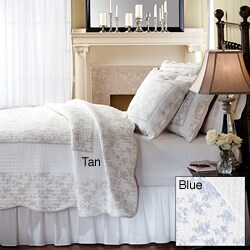 Jouy Toile Quilt Set