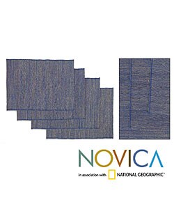 Blue Paradise Cotton Placemats (Indonesia)