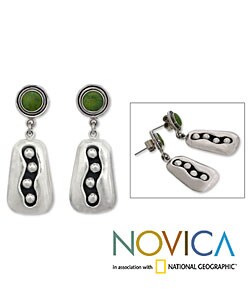 Exotic Nature Serpentine Earrings (Peru)