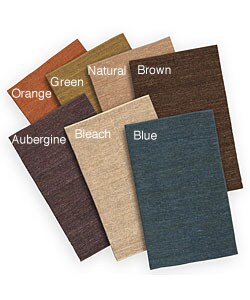 Hand-woven Chapra Jute Fiber Rug (3'6 x 5'6)